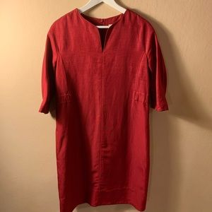 MaxMara Woman Dress. Red. Size 6.